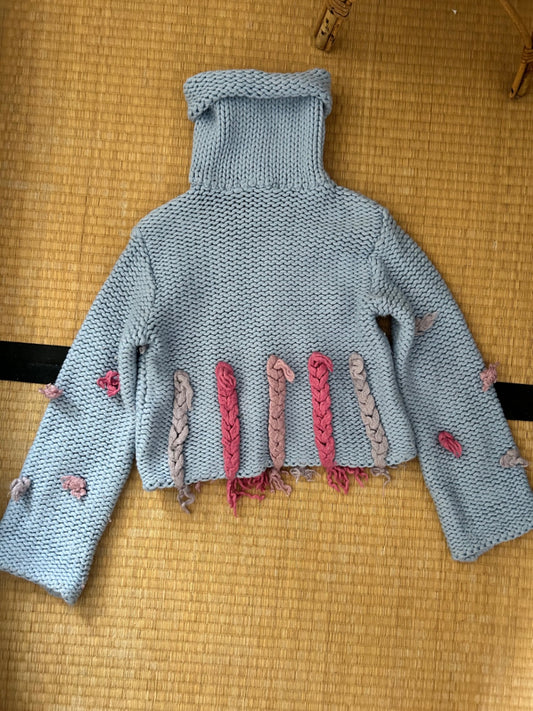 Pullover 34 Hellblau