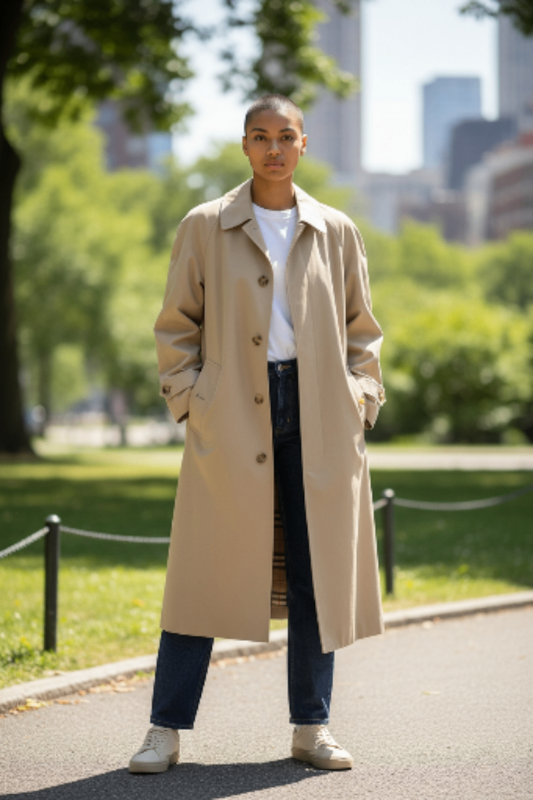 Burberry Mantel S/M Beige