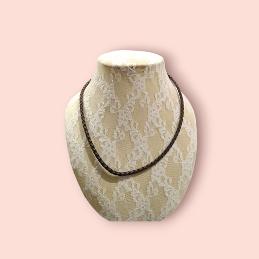 Kette Braun geflochten