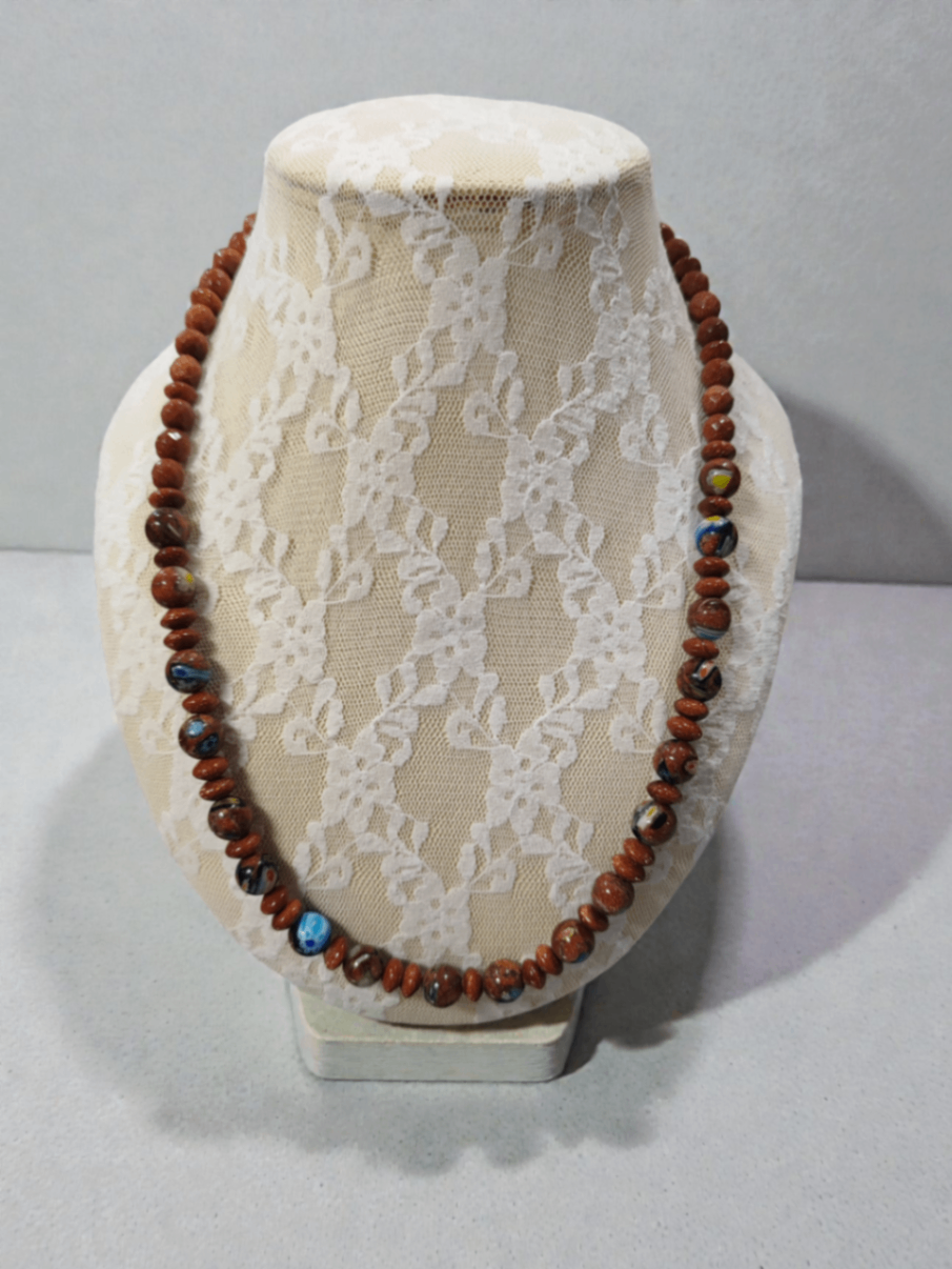 Goldfluß Halskette (neu, handgemacht)