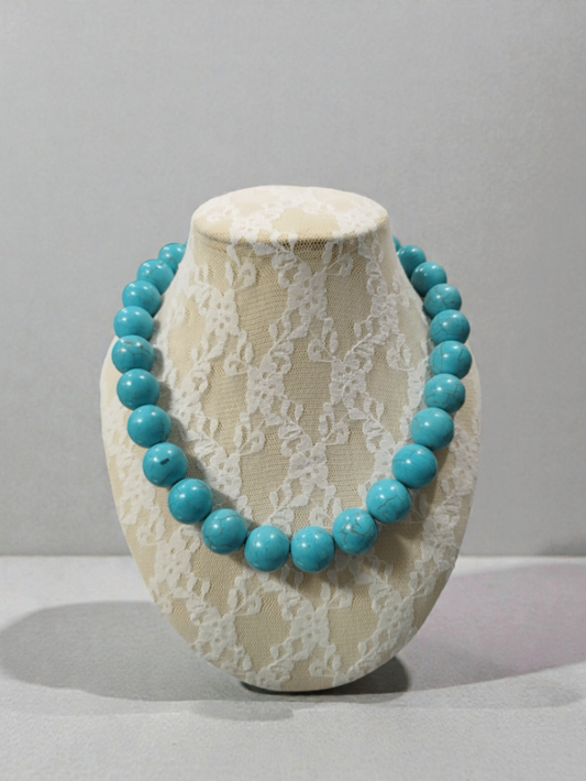 Türkis (Halbedelstein) Halskette