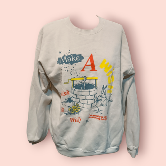 Urban Outfitters Sweatshirt S Beige mit Druck