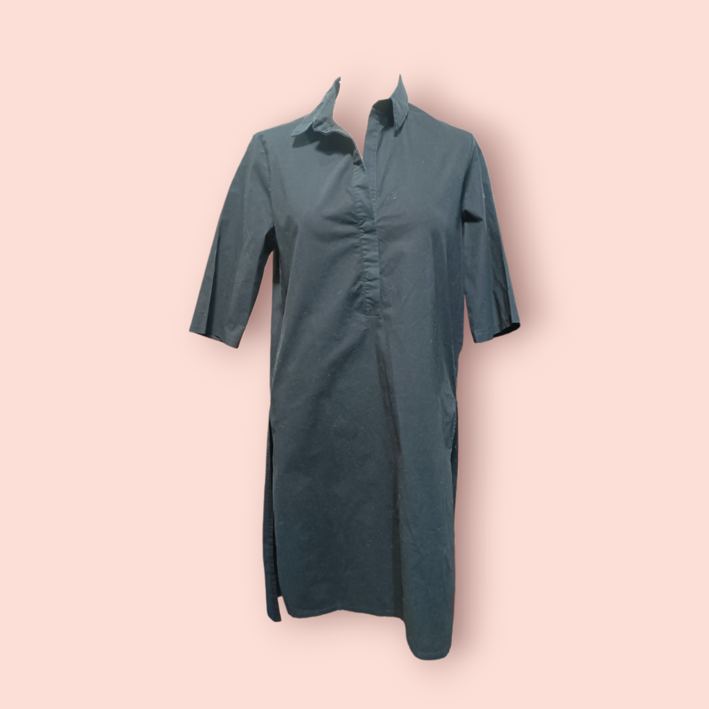 E.D. Hemdkleid S/M Schwarz