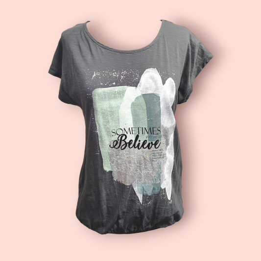 Blind date T-Shirt S Grau