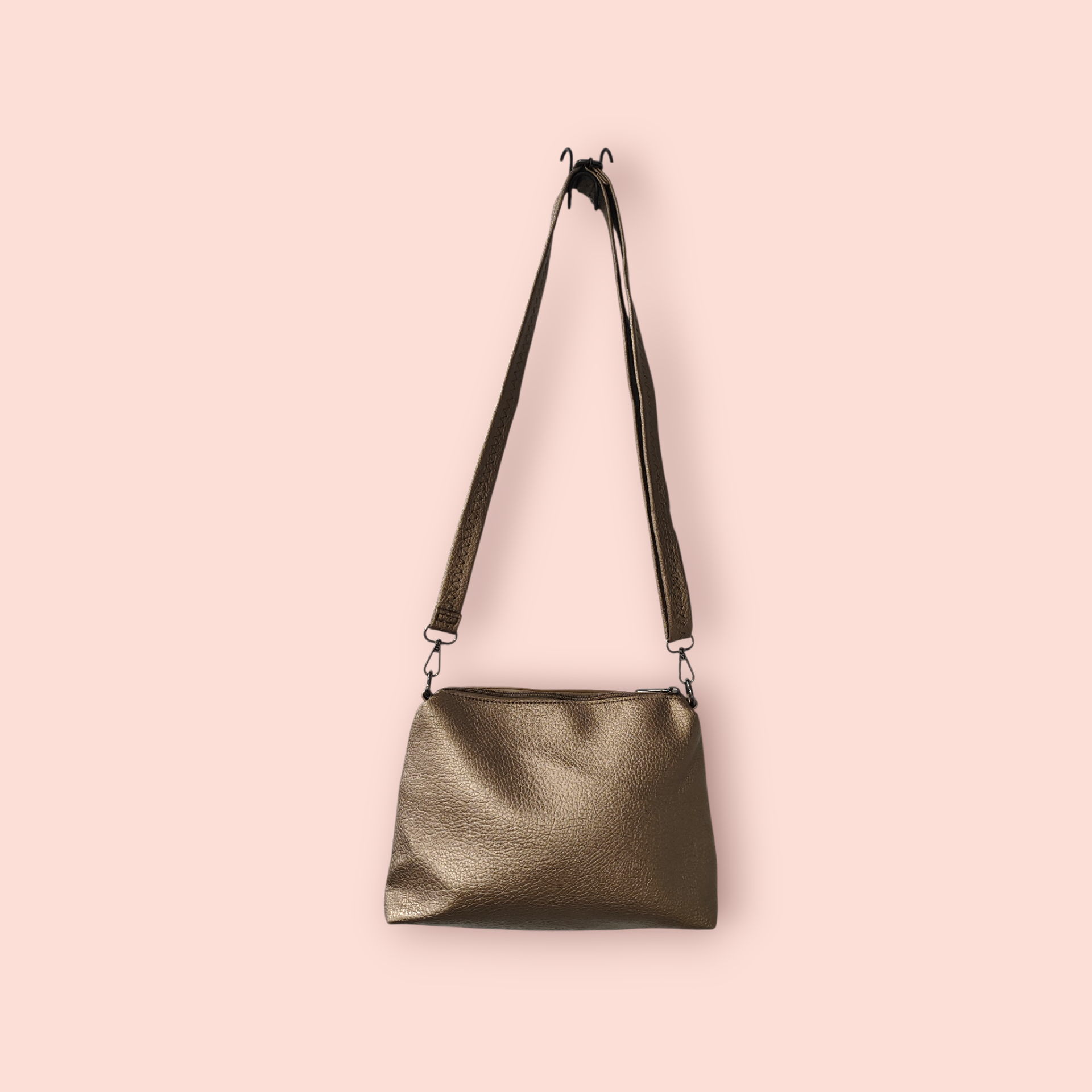 Kunstleder Tasche Gold