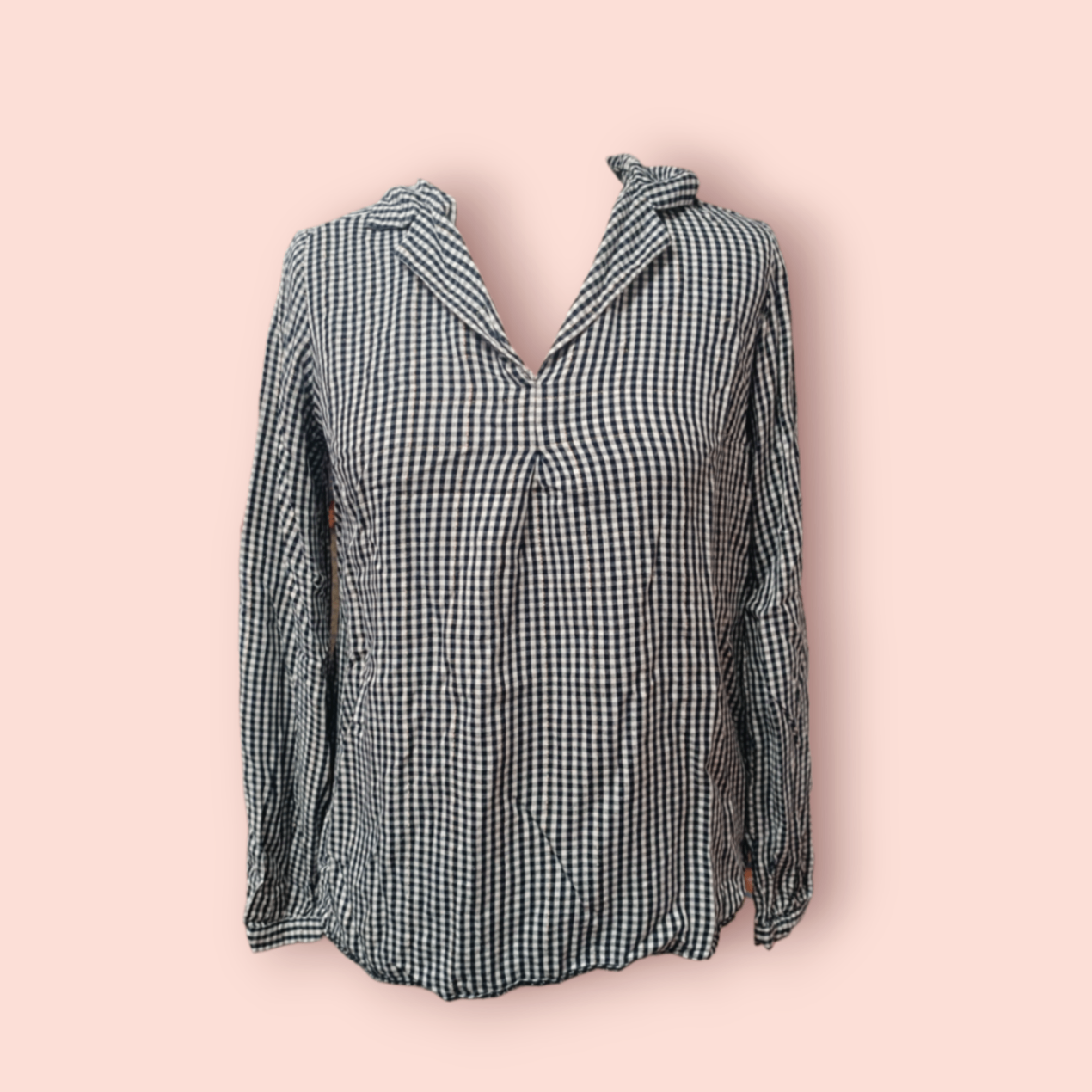 Naf Naf Bluse S Schwarz-Weiß