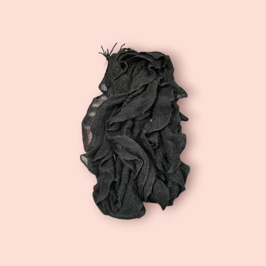 Strickschal Schwarz