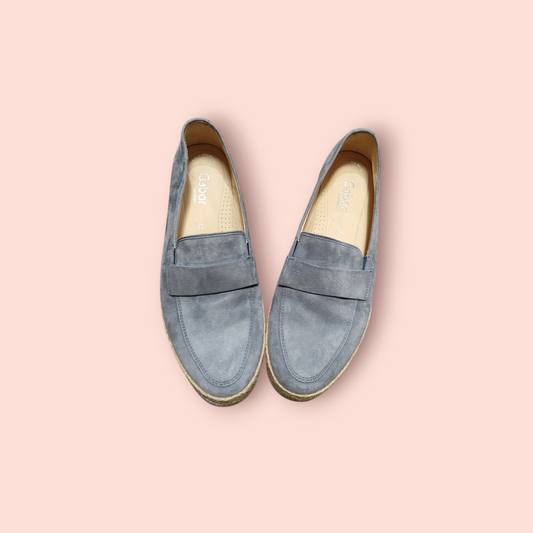 Gabor Halbschuhe 40 Hellblau