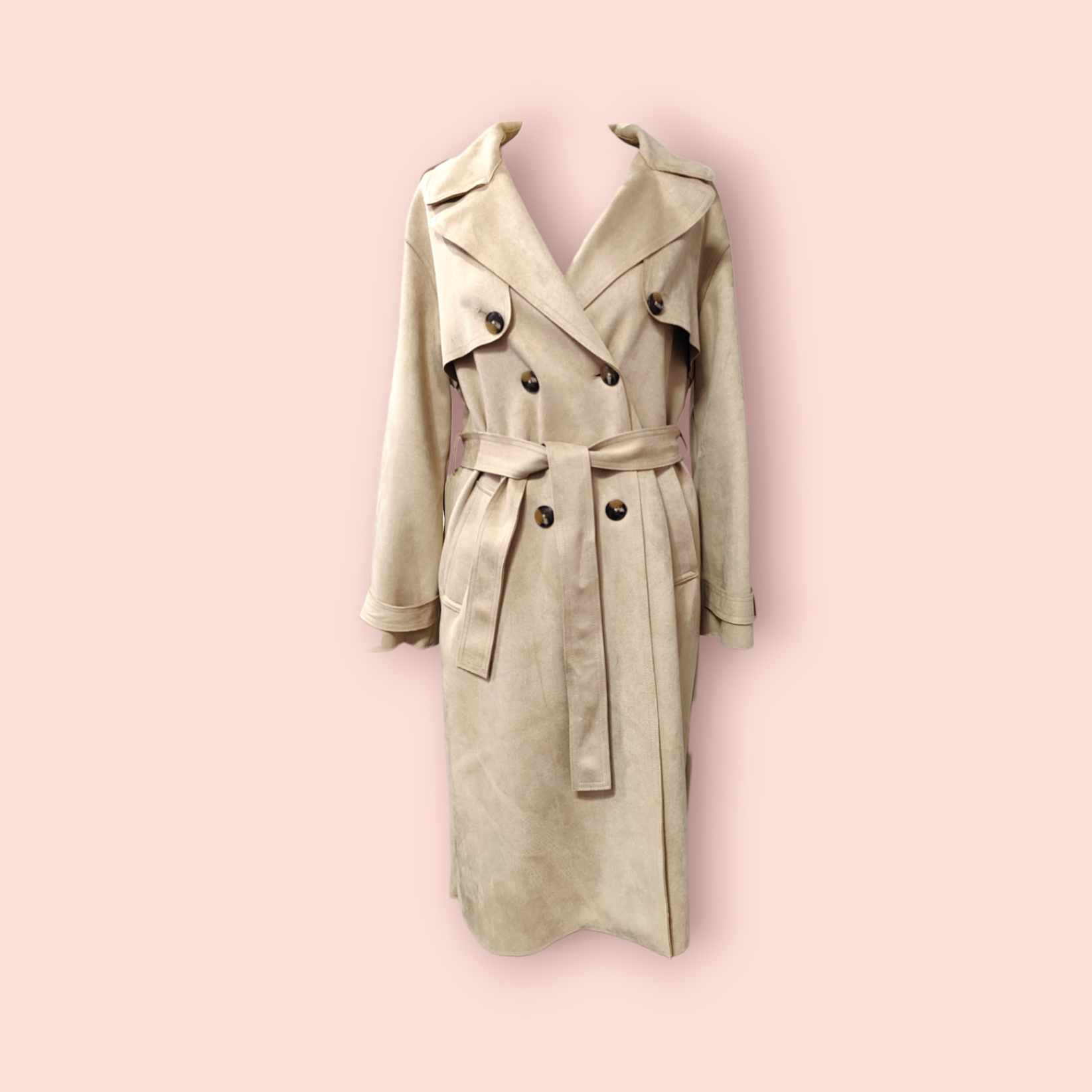 Zara Mantel S Beige
