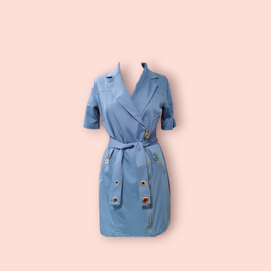 Esta Line Kleid M Blau