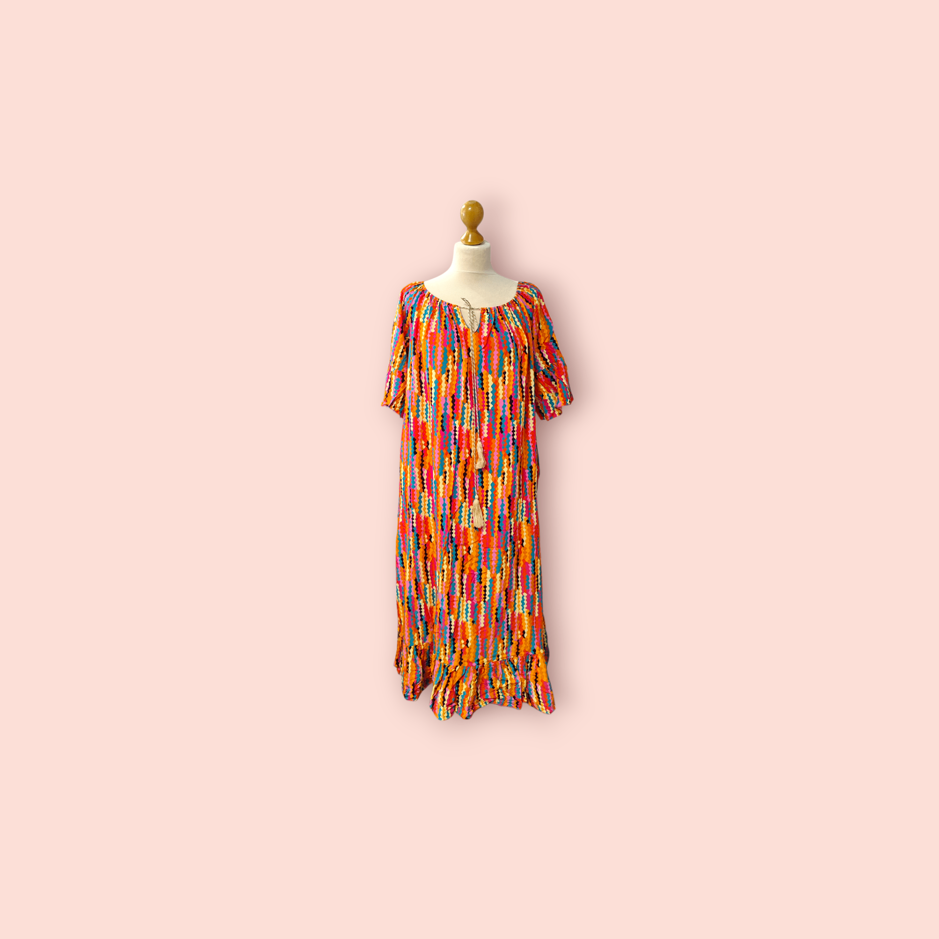 Kleid Bunt