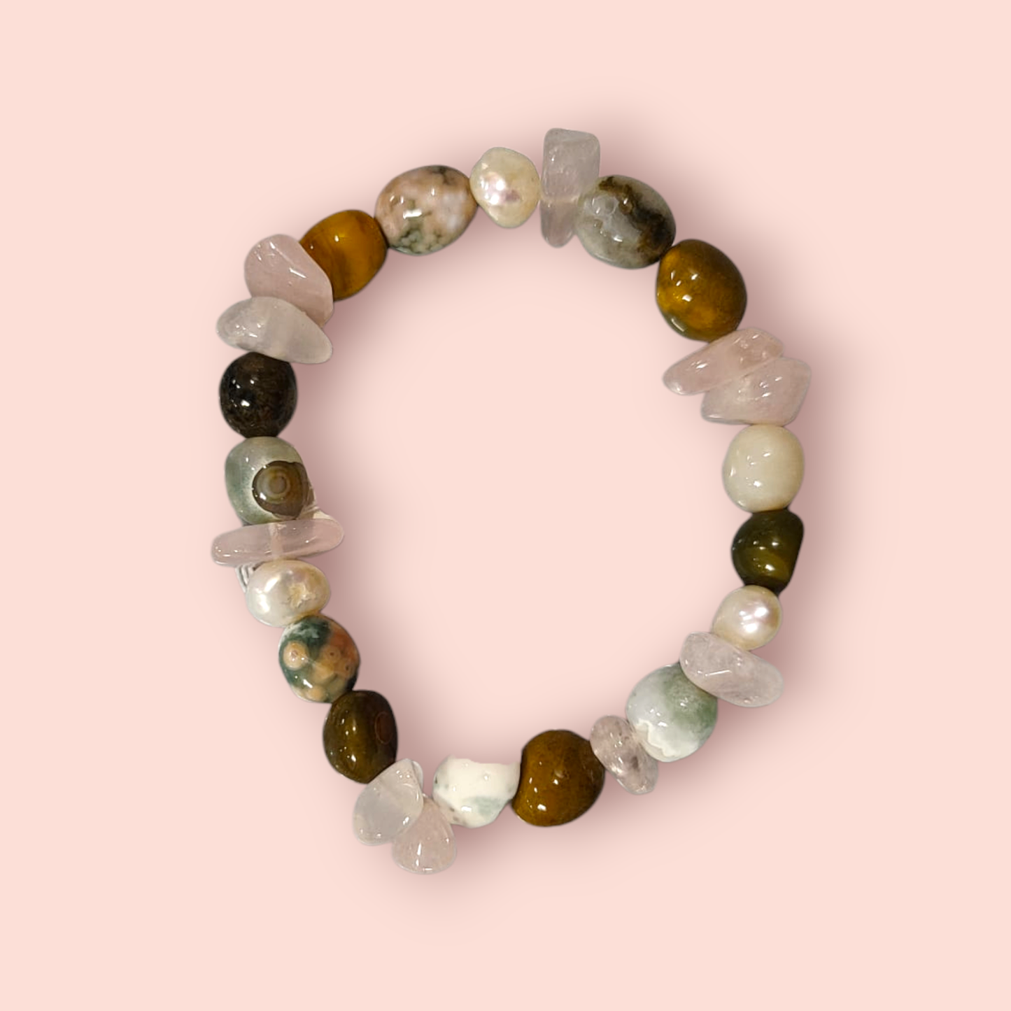 Armband Halbedelstein
