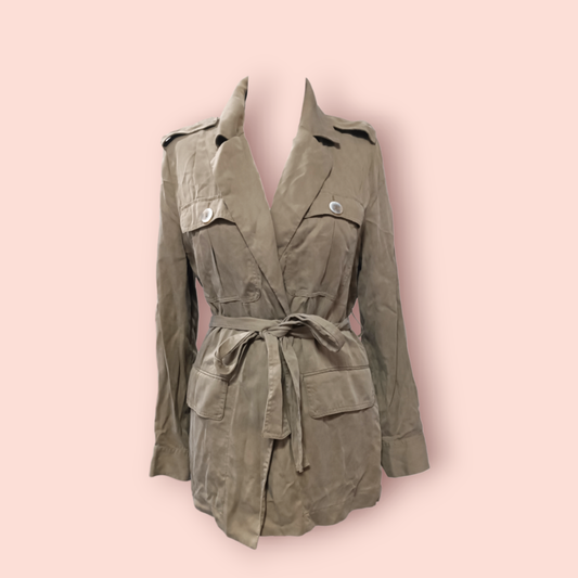 MNG Jacke L Olivegrün