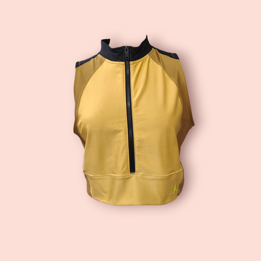 Air Jordan Top XL Gelb, Braun, Schwarz