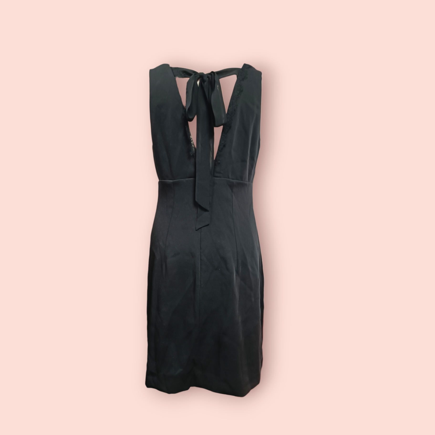 Mango Kleid L Schwarz