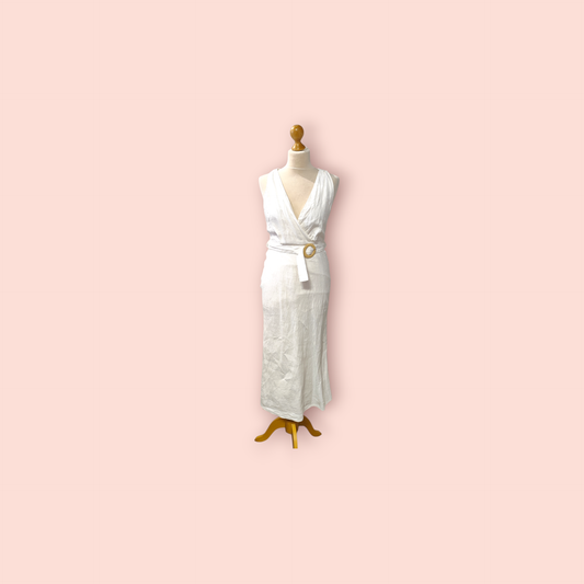 MNG Kleid weiß