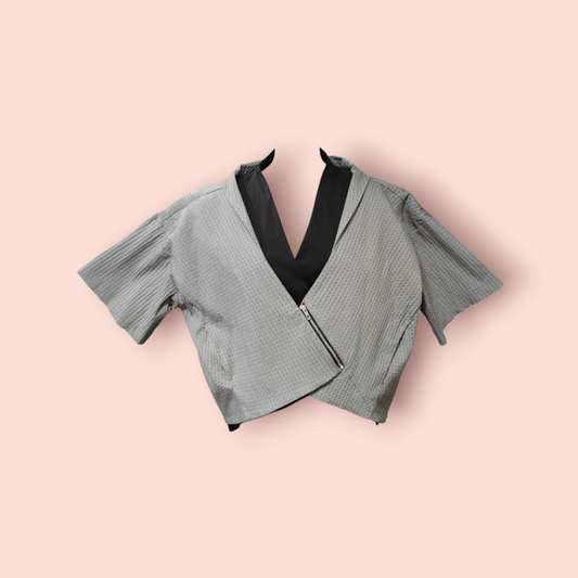 Art Point Jacke M Schwarz und Grau
