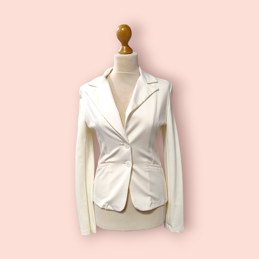 Blazer S/M Cremeweiß