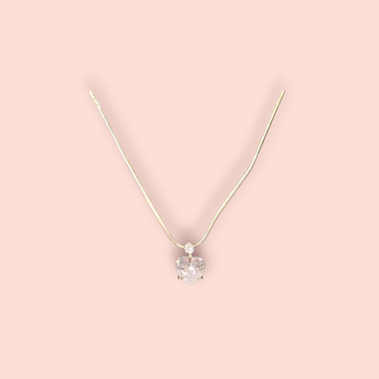 Halskette Silber mit Herzanhänger