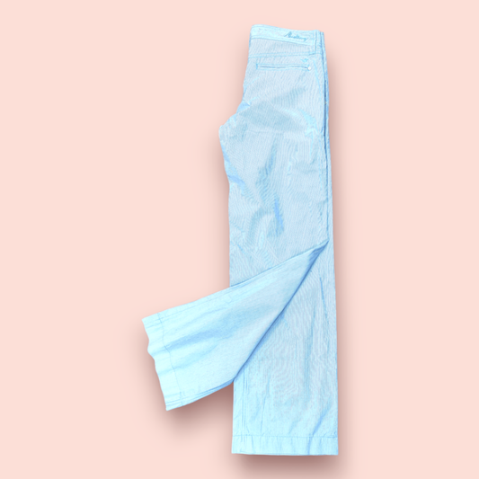 Mustang Hose Blau-Weiss gestreift