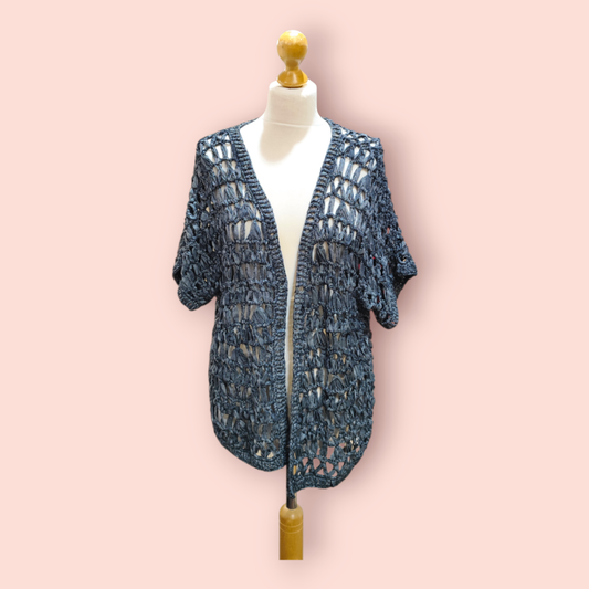 Jacke One Size Grau