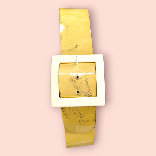 By Madonna Gürtel Gelb/Beige