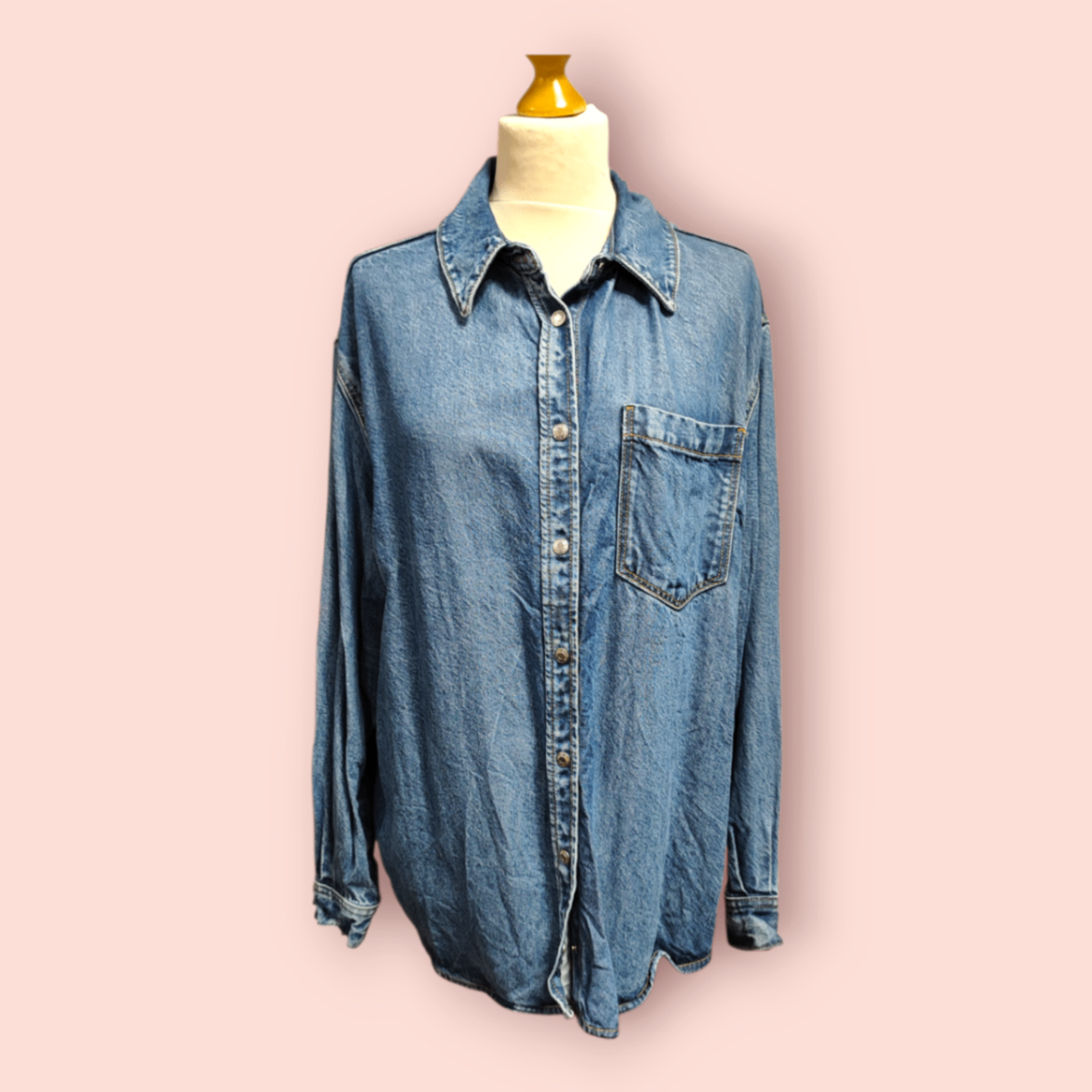 C&A Jeanshemd XL Blau