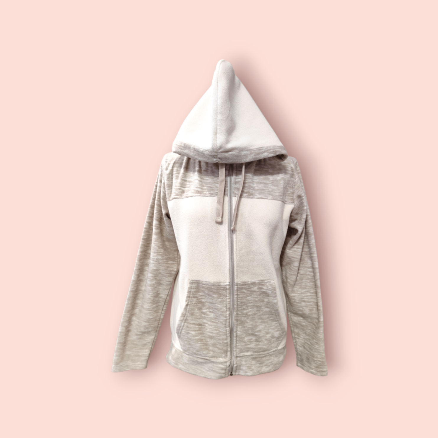 R.S. College Jacke L Beige und Weiß