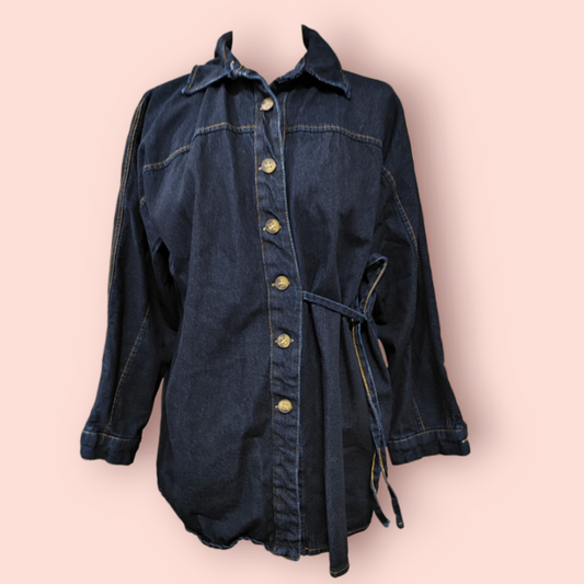 Efil Jeansjacke L Dunkelblau