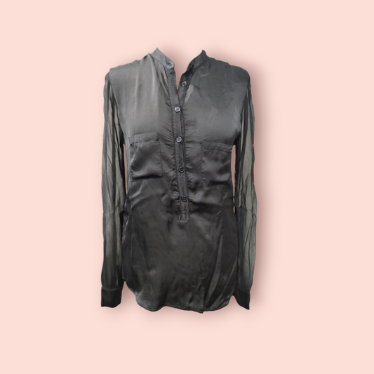 Le Streghe Bluse S/M Einfärbig