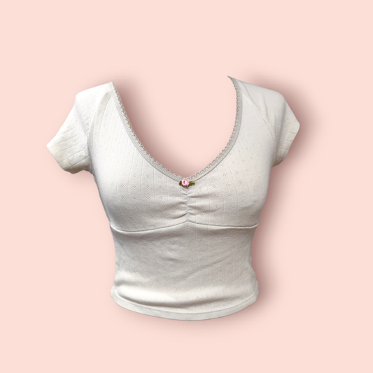 T-Shirt XS/S Weiß