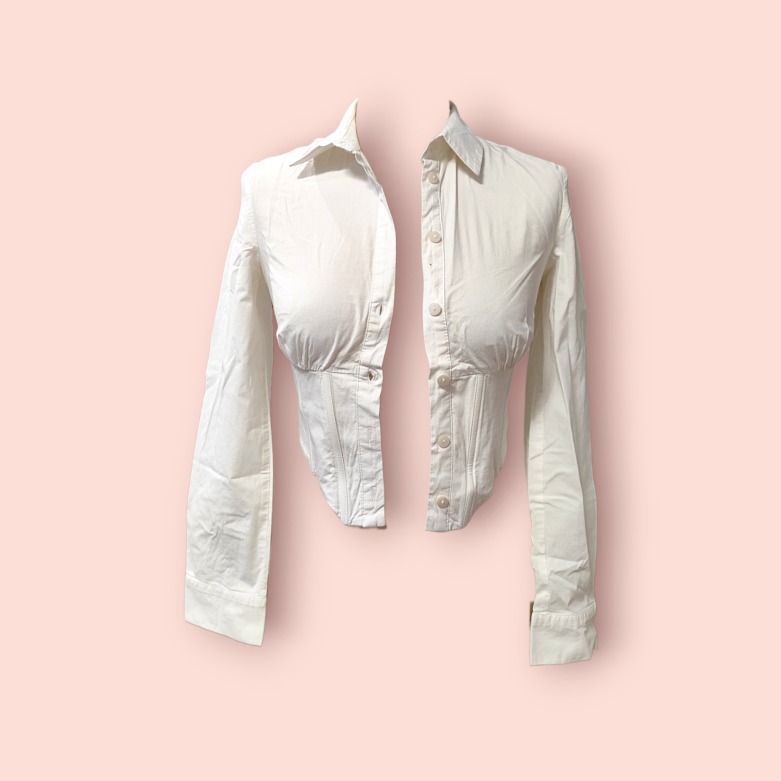 Bershka Bluse S Weiß