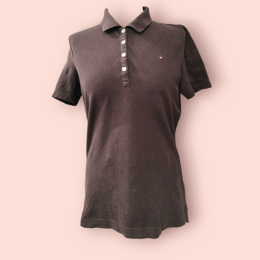 Tommy Hilfiger Poloshirt M Dunkelbraun