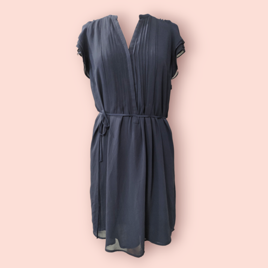 H&M Kleid L Dunkelblau