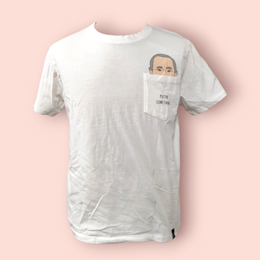 Laufhaus Clothing T-Shirt M Weiß mit Aufdruck