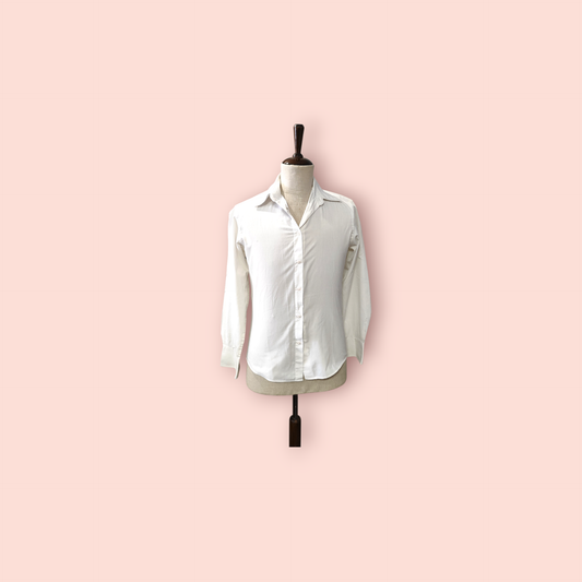 H&M Hemd S Weiß