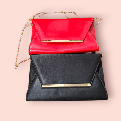 Anna Field Tasche Rot und Schwarz