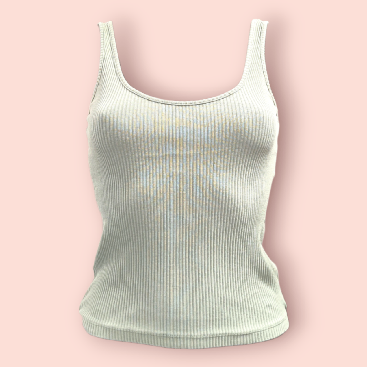 Trägershirt Einfarbig