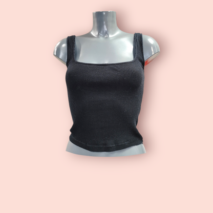 Trägershirt Einfarbig