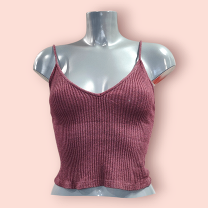 Croptop Einfarbig