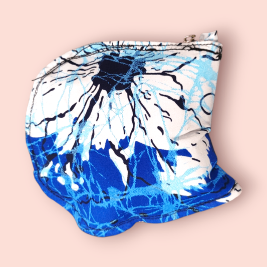 Proudly Nigerian Tasche Blau und Weiß