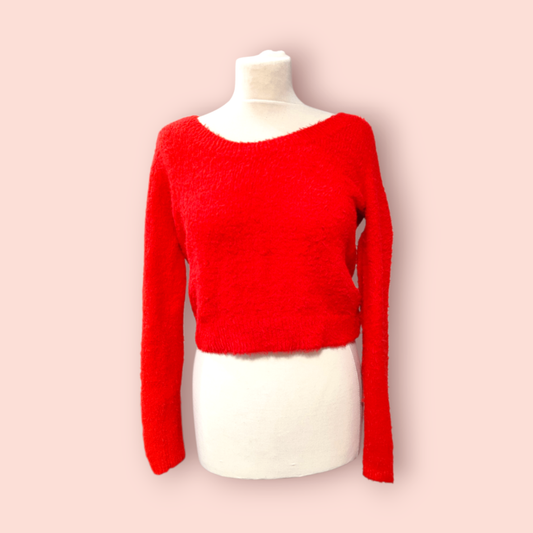 Pullover S Rot