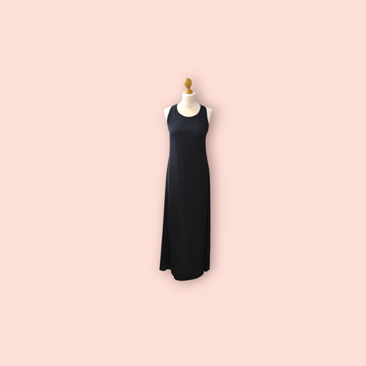 Kombin Maxikleid L Schwarz