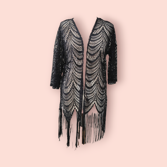 Vila Cardigan S Schwarz
