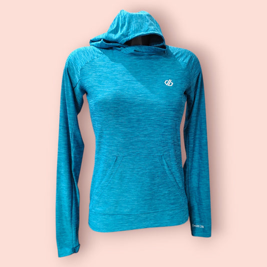 Dare 2b Sportpullover XS Blau mit Kapuze