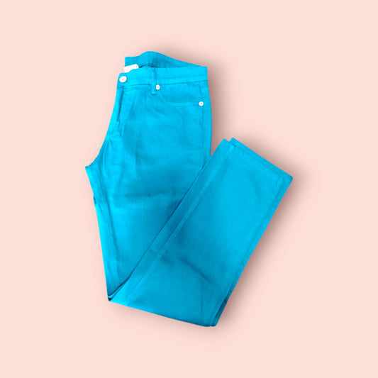 Zara Jeans Jeans L Türkisblau