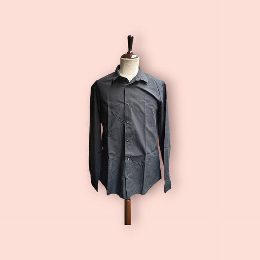 H&M Hemd L Schwarz