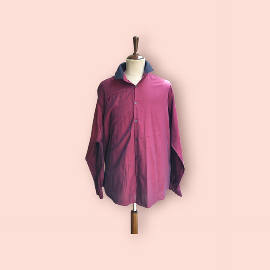 Primark Hemd M Bordeaux
