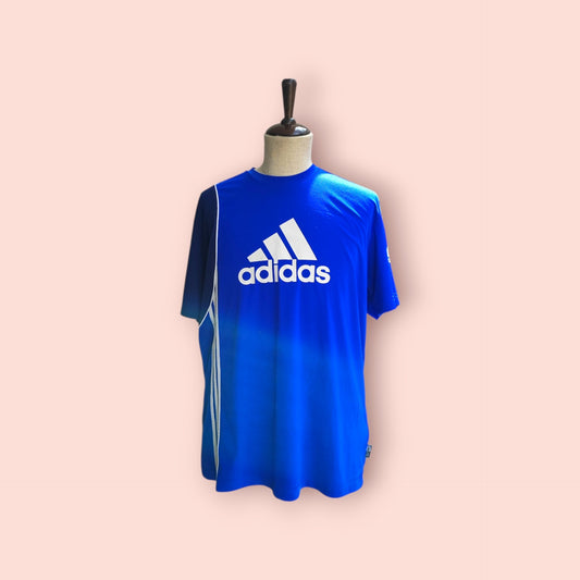 Adidas T-Shirt L Blau