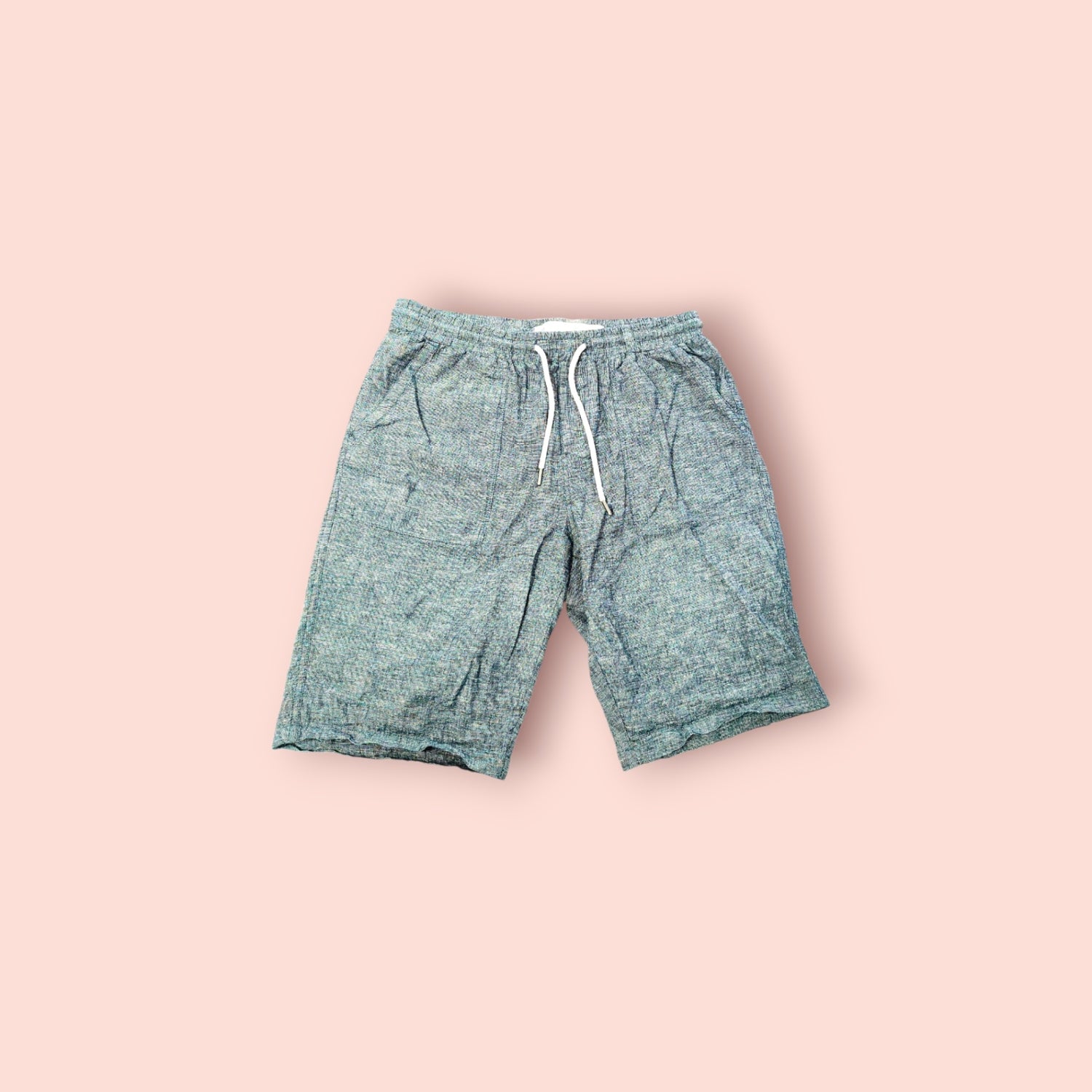 Denim Co. Shorts M Grau